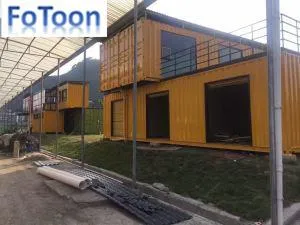 Container di spedizione trasferito a casa